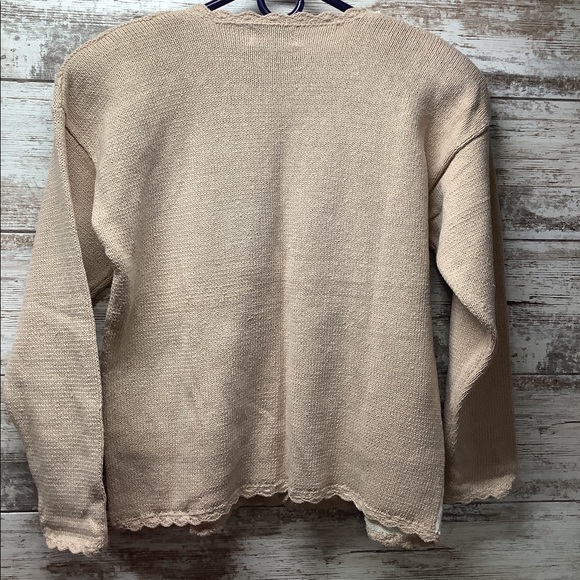 Beldoch Popper - Ladies Floral Cardigan Sweater - Picture 6 of 8